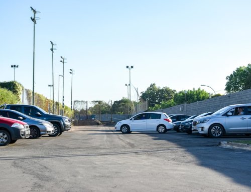 Se finalizó la obra de asfalto en el estacionamiento